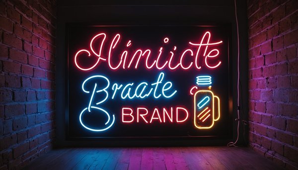 Éclairez votre marque avec une enseigne lumineuse néon led, logo et lettres